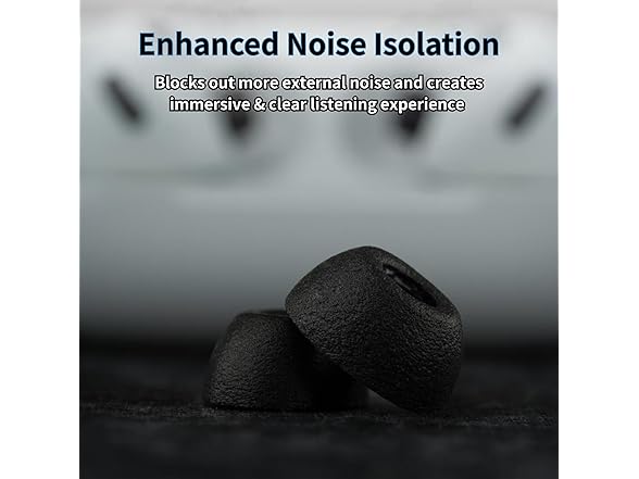 (3 Pairs) Comply Memory Foam Earbud Tips for Apple AirPods Pro Gen 3