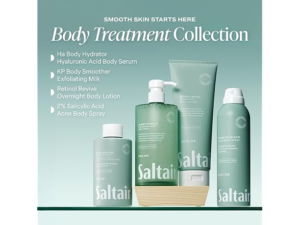 Saltair Hyaluronic Acid Body Serum 13oz