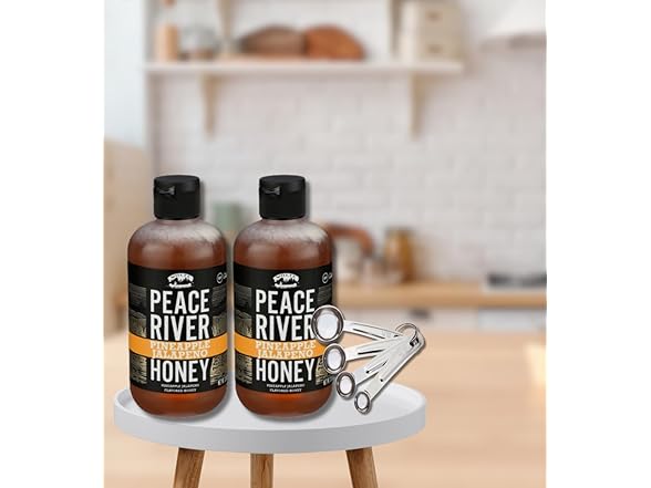 3 Item Set- Peace River Honey & Measuring Spoons