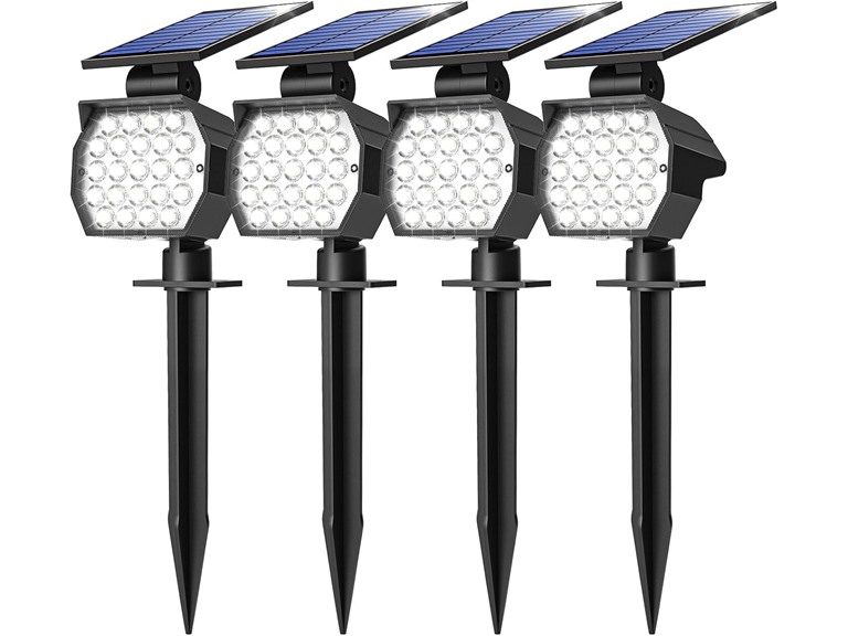(4 Pack) NIORSUN Solar Spot Lights