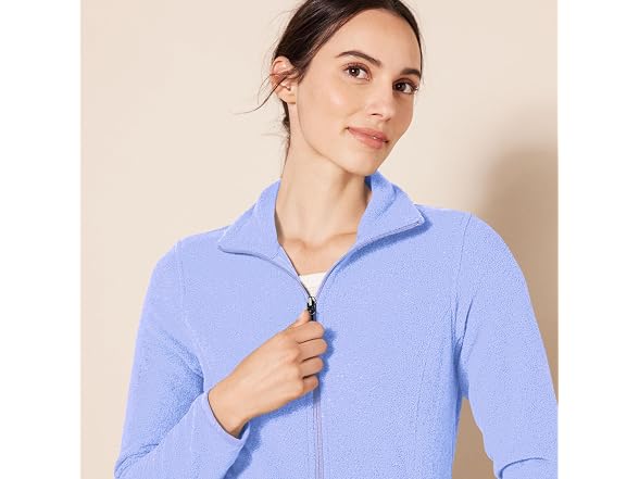 Amazon Essentials Women Classic Long-sleeve Fleece Jacket