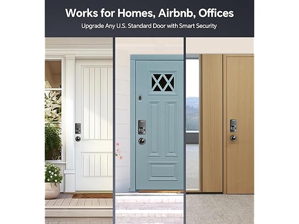 Ulecoce Keyless Entry Door Lock with Handle