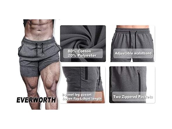 Everworth Men (L) Running Shorts