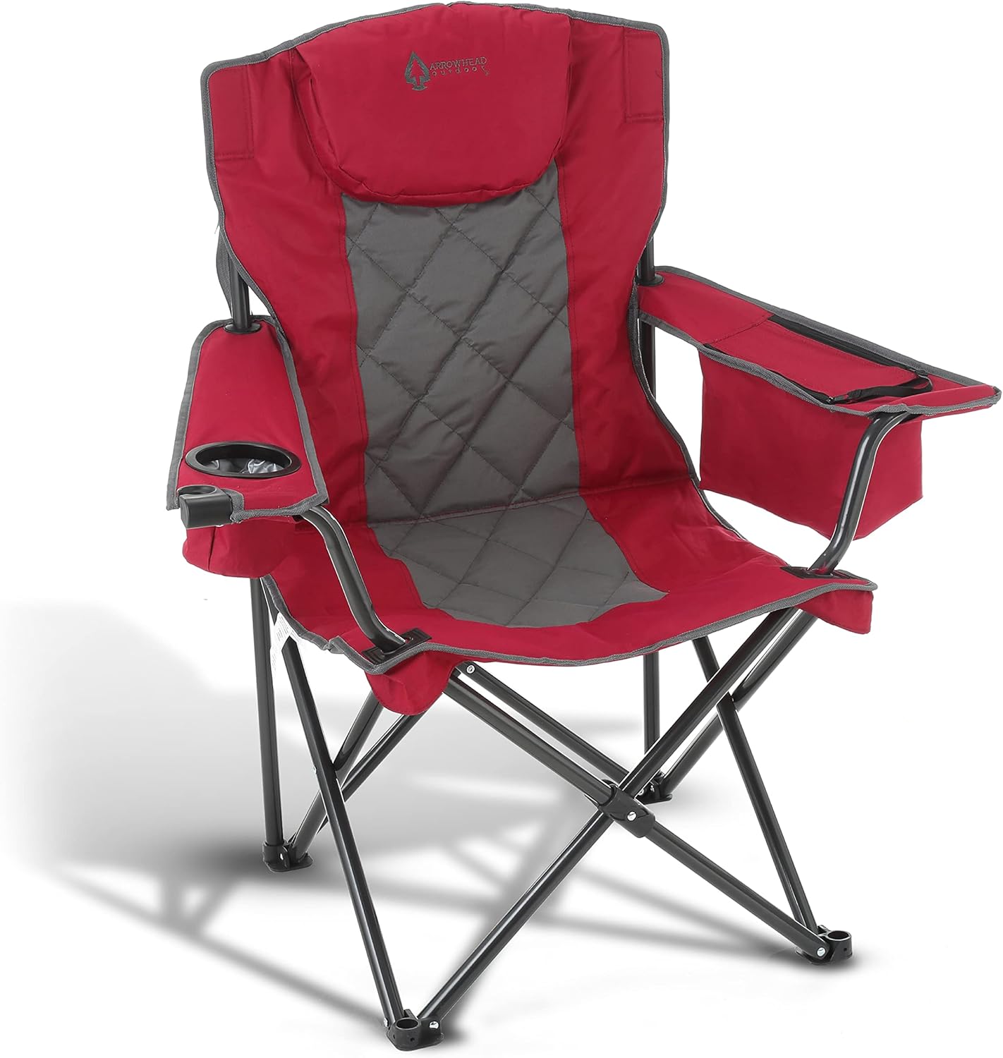 ARROWHEAD OUTDOOR Deluxe Chair w/ Wine Glass Holder - Gallery 22