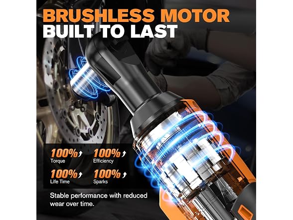 20V Brushless Cordless Ratchet Wrench