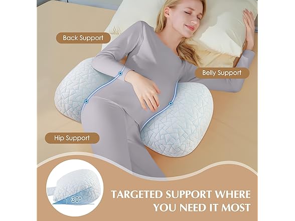 Safotad Pregnancy Pillows for Sleeping