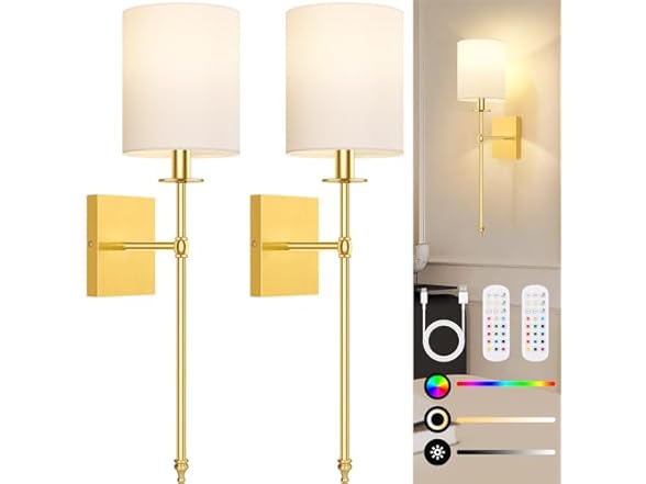 Gold and White 27 inch