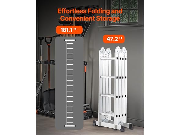 Multi-Purpose Folding Ladder