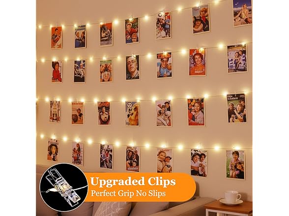 Lakumu Photo Clip String Lights