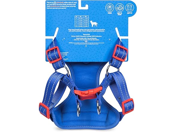 The Dodo Blue Dog Harness - Extra Small