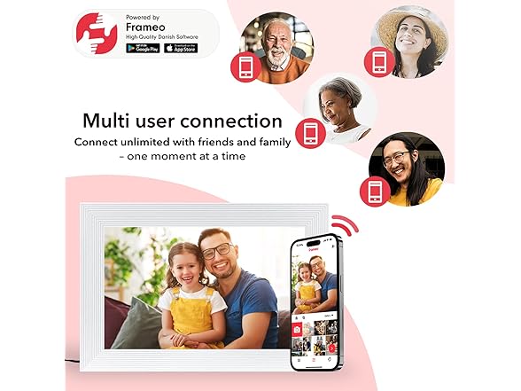 Smart WiFi Digital Photo Frame | 10.1in