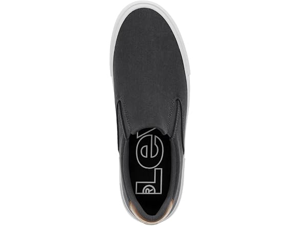 Levi's Men's Wes Sneaker, Charcoal/Tan, 8