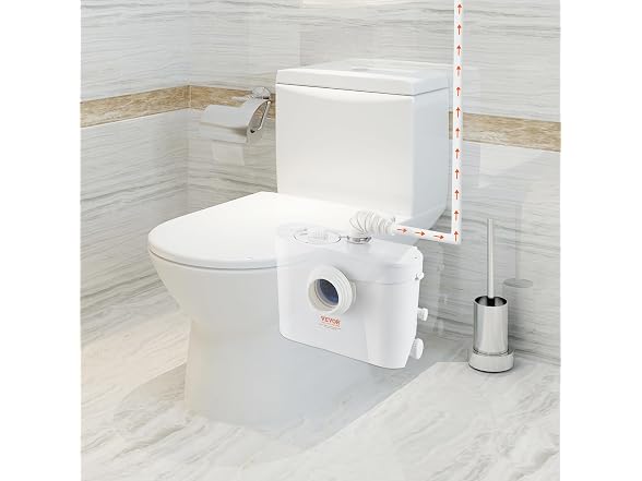 Macerator Pump, 700W, 9600 L/h Flow, 32.8 ft/10