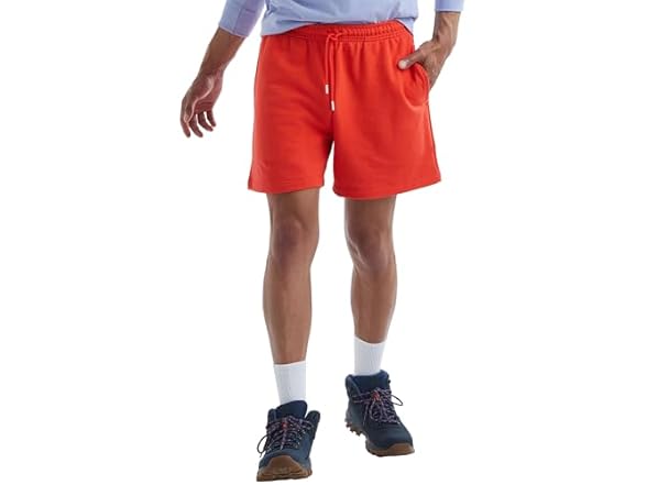 Hanes Mens Explorer Terry Shorts Grey