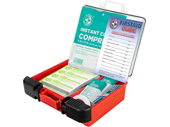 Be Smart Get Prepared OSHA ANSI First Aid Kit 10