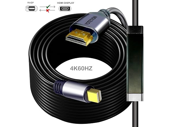 4K60HZ Mini Displayport to HDMI Cable 3