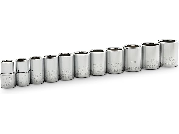 Gearwrench 80703 11 Pc SAE Socket Set