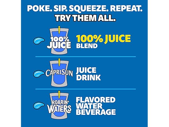 10CT Capri Sun Mango Pineapple Flavored 100% Juice