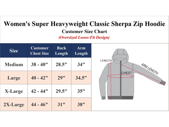 2Pk Asst Womens Loose Fit Sherpa Hoodie