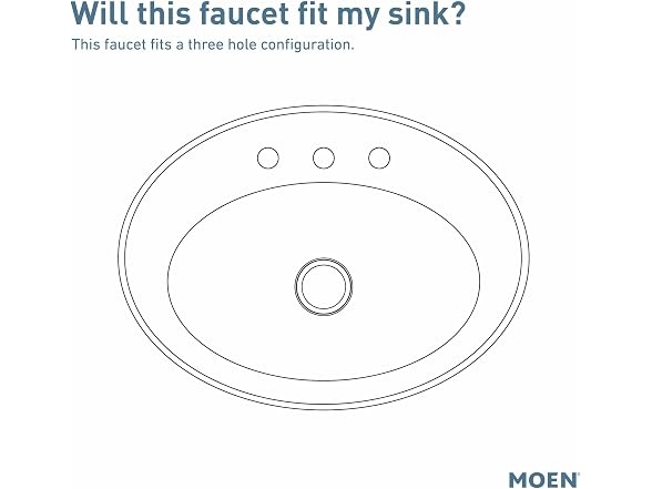 Moen Flara Brushed Gold Two Handle 8 in Faucet Trim Kit