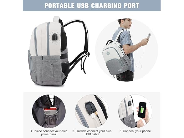LOVEVOOK 15.6" Classic Backpack