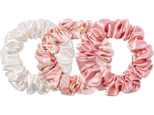 SLIP Silk Scrunchies Large Set
