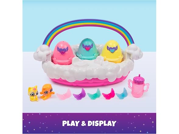 Hatchimals Alive Spring Basket & 3 Surprise Eggs