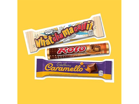 Hershey Assorted Caramel Candy Box 18pc