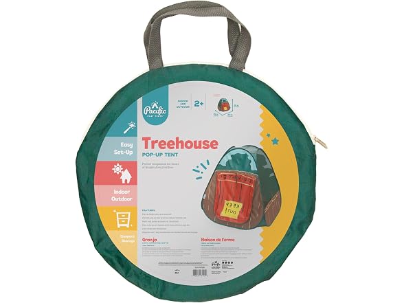 Pacific Play Tents Tree House Pop-up Tent