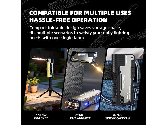 Allspark Rechargeable LED Flashlight