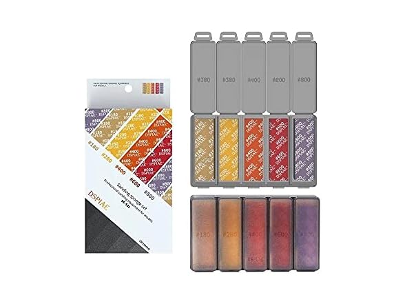 DSPIAE #180 #800 Sanding Sponge 30Pcs Model
