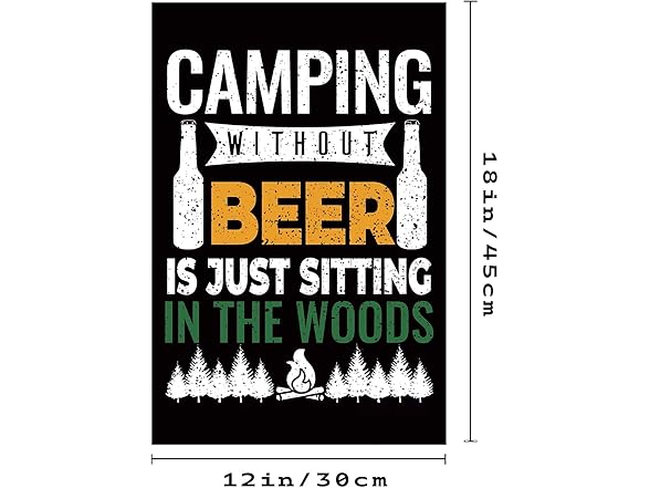 Never Stop Exploring Garden Flag 12x18