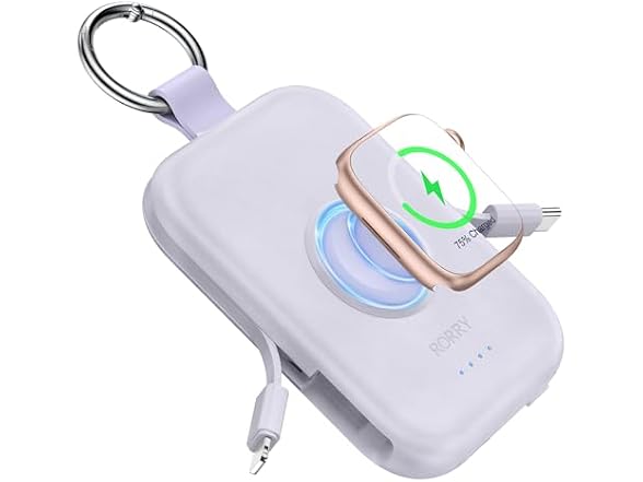 RORRY 5000mAh Portable Charger Power Bank