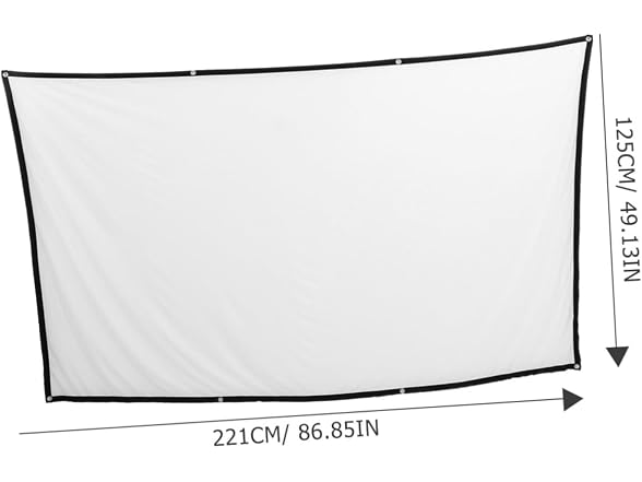 Angoily Portable Projector Screen Stand