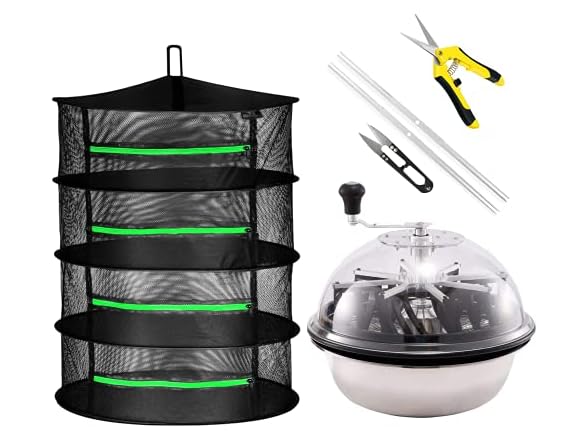 iPower Trimmer 19in w/Drying Rack