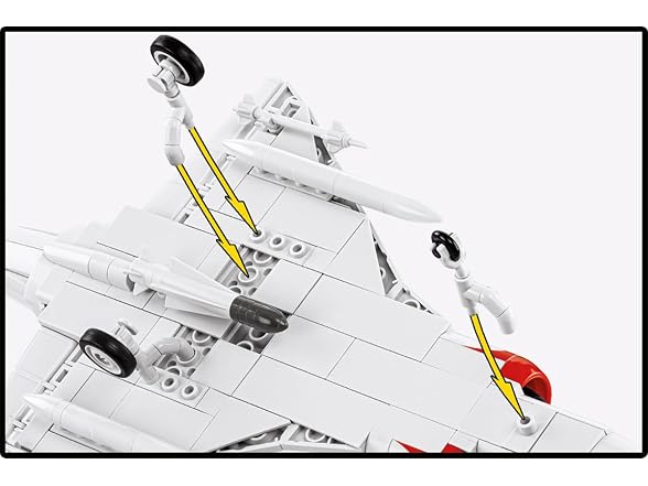 COBI Armed Forces Mirage III C Plane, 375 Pieces