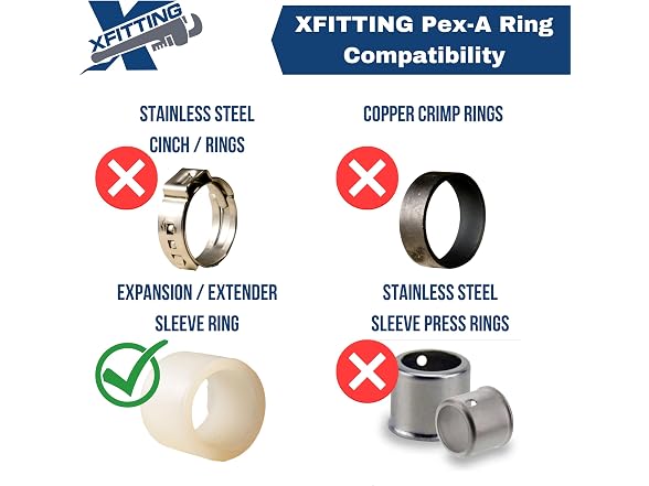 XFITTING Pex A 1 In x 1 In Pex A Elbow,