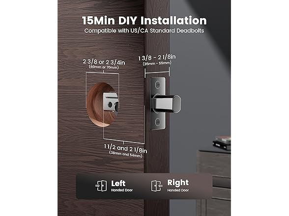 Lockzo Video Smart Lock with Doorbell