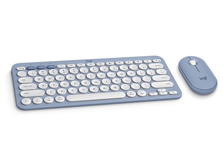 Logitech Pebble 2 Combo for Mac, Tonal Blue