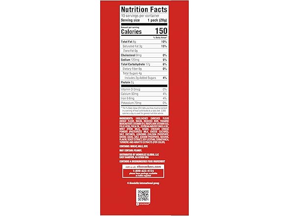 (1) Ritz Bits Lunch Snacks 40-pack
