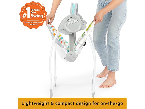 Portable Compact Automatic Baby Swing