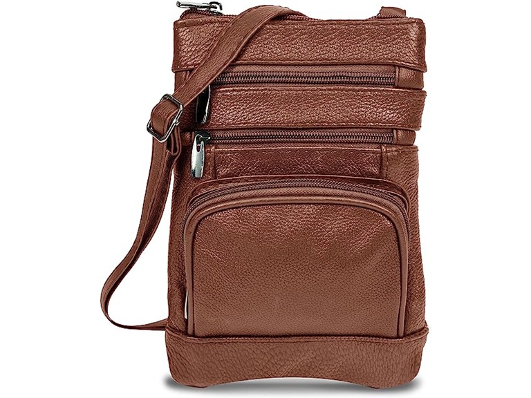 Super Soft Leather Crossbody Bag