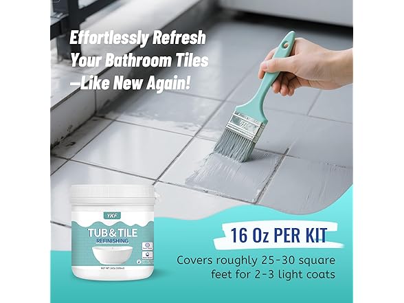 YKF Tub and Tile Refinishing Kit
