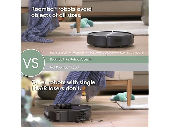 iRobot Roomba Combo j7+ Self-Emptying Vacuum