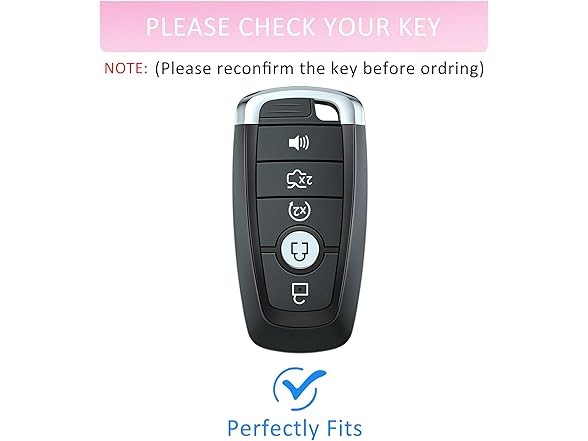 Key Fob Cover Ford Diamond Bling Pink