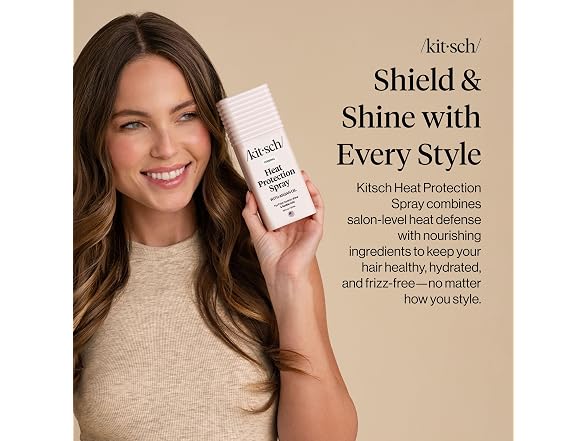 Kitsch Argan Oil Heat Protectant Spray 6.8oz