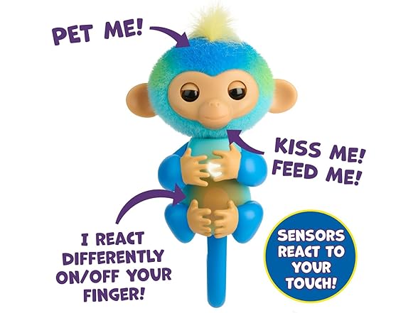 Fingerlings NEW Interactive Baby Monkey