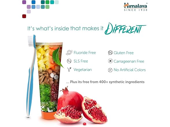 Himalaya Spearmint Toothpaste, 2pk