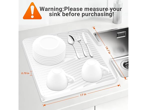 COPLIB Silicone Dish Drying Mat