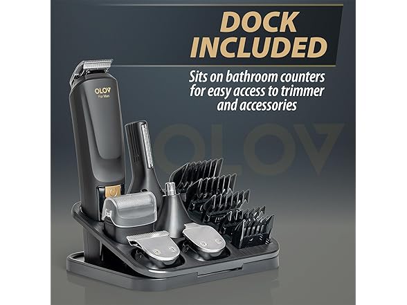 OLOV Beard Trimmer, 21 Piece All-in-One Mens Grooming Kit